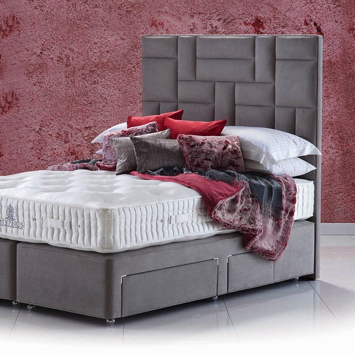 Hypnos Charlotte Headboard Fabric Headboards The Bed Specialist