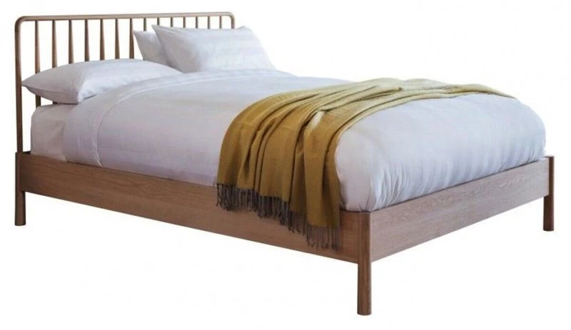 Wycombe Spindle Oak Bed Frame