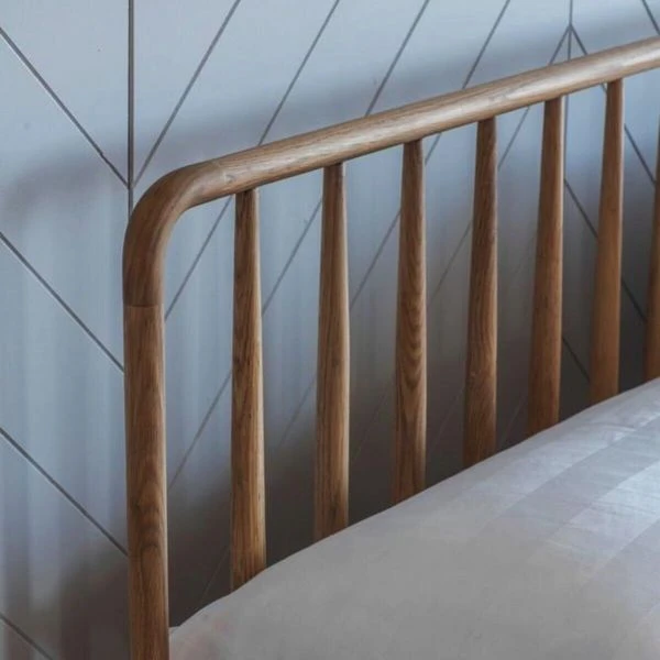 Wycombe Spindle Oak Bed Frame