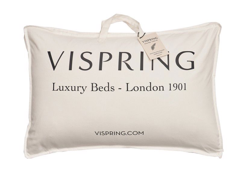 Vispring English Duck Down & Feather Pillow - Kingsize