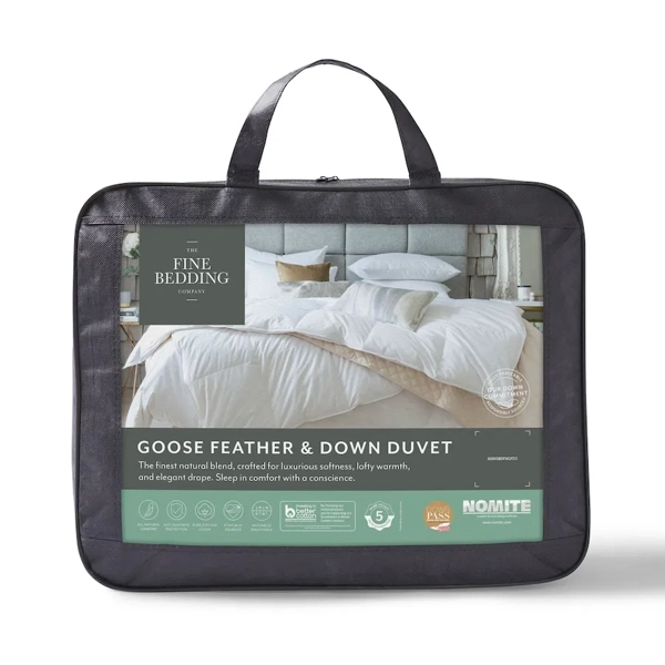 The Fine Bedding Goose Feather And Down Duvet
